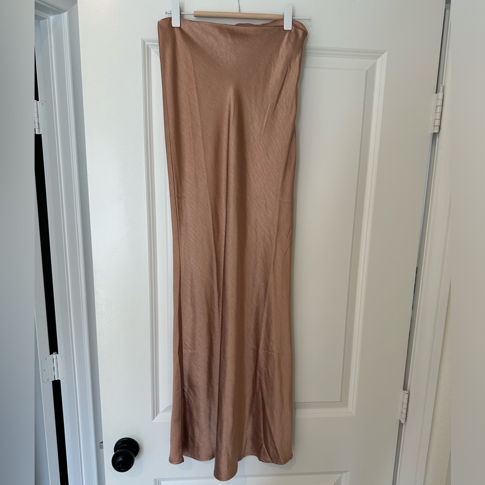 Maxi Satin Skirt - never worn, tags removed